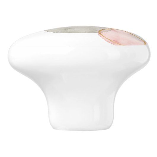 Gilded Spheres Keramikknauf (Seitenansicht)