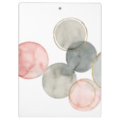 Gilded Spheres Klemmbrett (Rückseite)