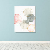 Gilded Spheres Leinwanddruck (Insitu (Holzboden))