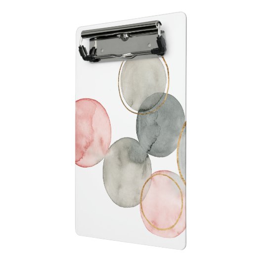 Gilded Spheres Mini Klemmbrett (Gewinkelt2)