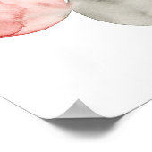 Gilded Spheres Poster (Ecke)