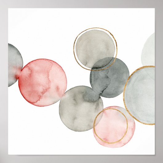 Gilded Spheres Poster (Vorne)