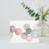 Gilded Spheres Postkarte (Stehend Vorderseite)