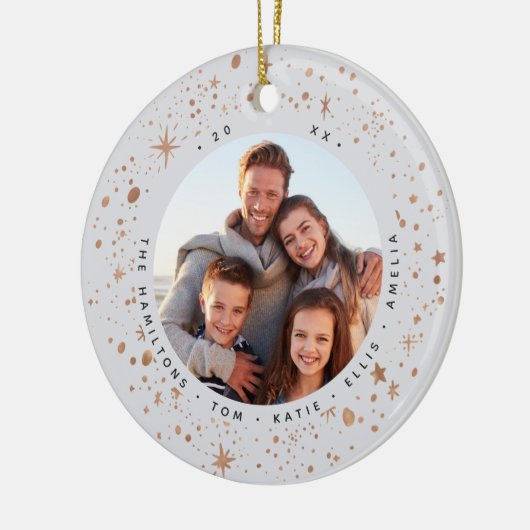 Gilded Stars | FOTO Keramik Ornament (Links)