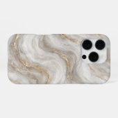 Gilded Stone Flow iPhone Hülle (Rückseite (Horizontal))