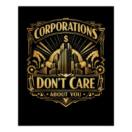 Gilded Towers of Greed Poster