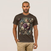 Gilded Unease – Gothic Wearable Art  T-Shirt (Vorne ganz)