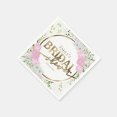 Gilded Wildblume Spring Brautparty Serviette (Ecke)