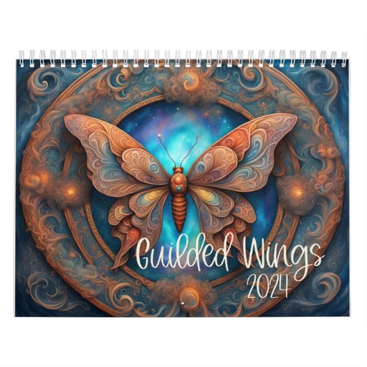 Gilded Wings Calendar Kalender (Titelbild)