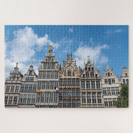 Gildehäuser Grote Markt Antwerpen Puzzle (Horizontal)