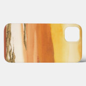 Gildenorange I v2 Abstrakt Print Case-Mate iPhone Hülle (Rückseite (Horizontal))
