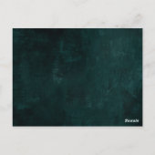 Gildenweidendetails-Gehäuse Postkarte (Rückseite)