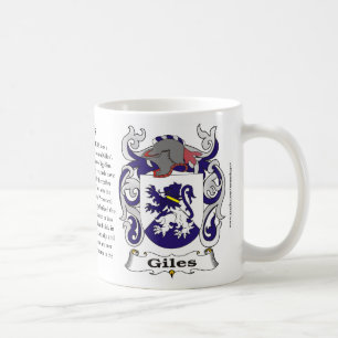 Giles Familien-Wappen Tasse