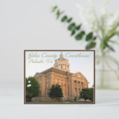 Giles Landkreis Courthouse - Pulaski, TN Postkarte (Stehend Vorderseite)