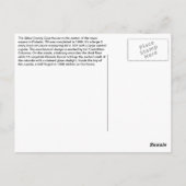 Giles Landkreis Courthouse - Pulaski, TN Postkarte (Rückseite)