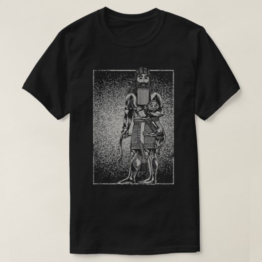 Gilgamesh - Ancient Sumerian Deity Anunnaki Giants T-Shirt (Design vorne)
