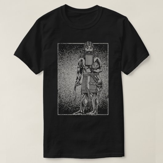 Gilgamesh Ancient Sumerian Deity Nimrod Anunnaki G T-Shirt (Design vorne)