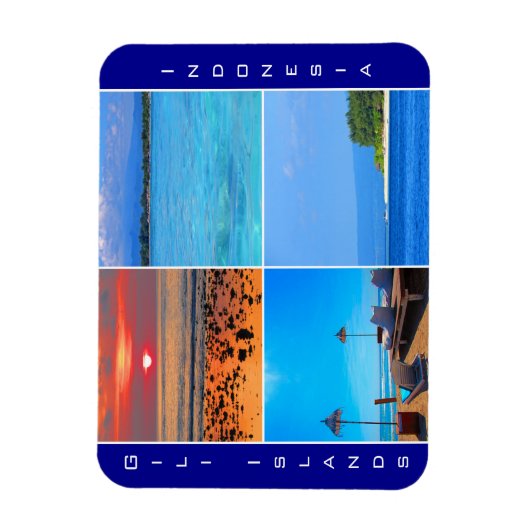 Gili-Inseln indonesisch Magnet (Vertikal)