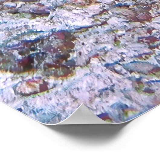 Gili Octopus Portrait Poster (Ecke)