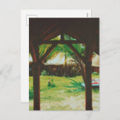 Gili Trawangan Feiertagspostkarte (Vorne/Hinten)