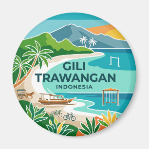 Gili Trawangan Indonesien Magnet