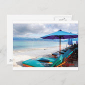 Gili Trawangan Postkarte (Vorne/Hinten)