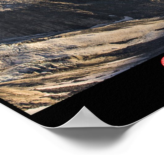 Gilkey Trench als Sun-Set Poster (Ecke)