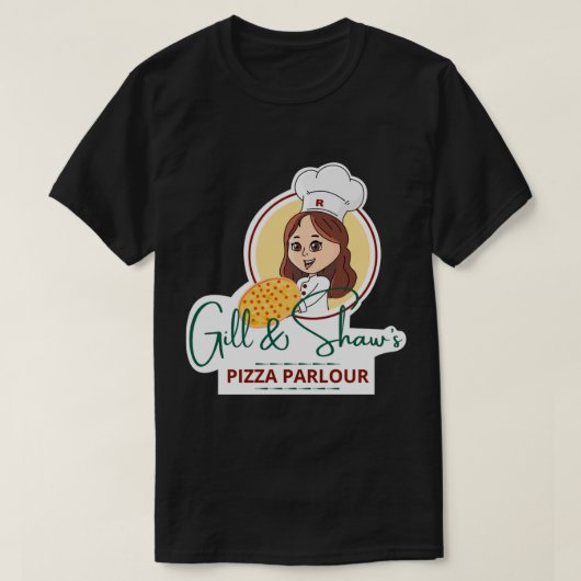 Gill _amp_ Shaw_s Pizza Parlor T-Shirt (Design vorne)