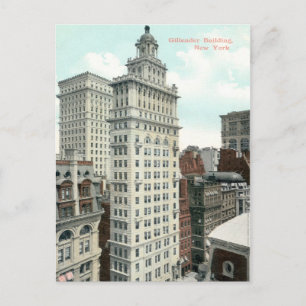 Gillender-Wolkenkratzer, New York City c1905 Vinta Postkarte