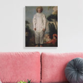 Gilles, c.1718-19 leinwanddruck (Insitu (Wohnzimmer))