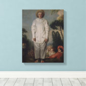 Gilles, c.1718-19 leinwanddruck (Insitu (Holzboden))