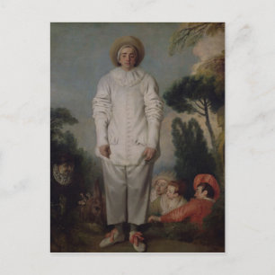 Gilles, c.1718-19 postkarte