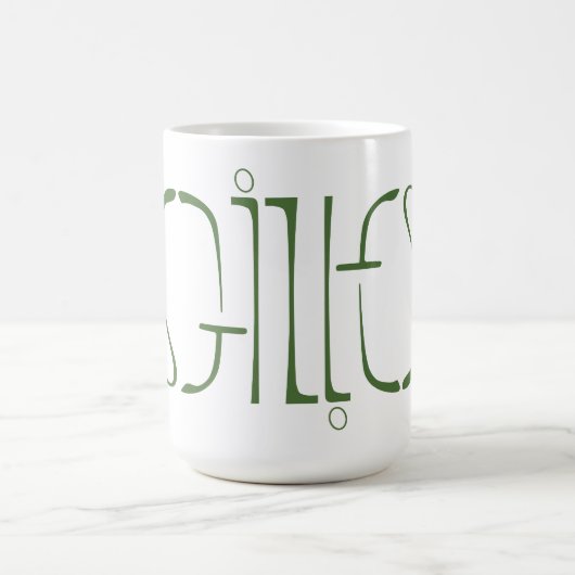 Gilles Lettering Tasse (Mittel)
