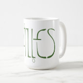 Gilles Lettering Tasse (VorderseiteRechts)