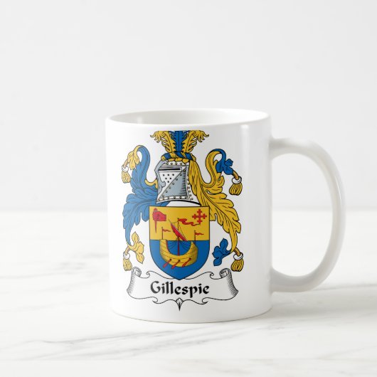 Gillespie Familienwappen Kaffeetasse (Rechts)