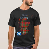 Gillespie Scottish Clan Tartan Scotland T-Shirt (Vorderseite)
