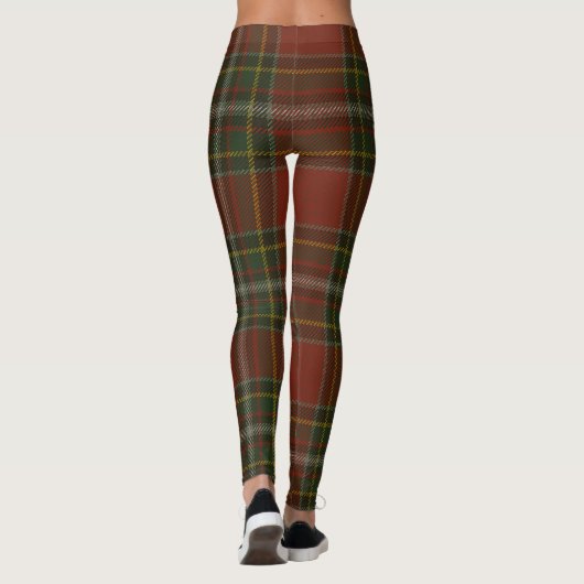 Gillespie Tartan-Clan kariert Leggings (Rückseite)