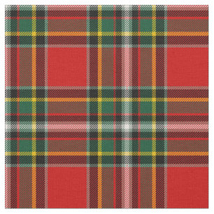 Gillespie Tartan Print Stoff