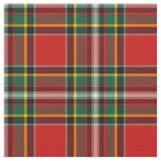 Gillespie Tartan Print Stoff (Nahaufnahme)