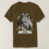 Gillett Coat of Arms Familienwappen T-Shirt (Design vorne)