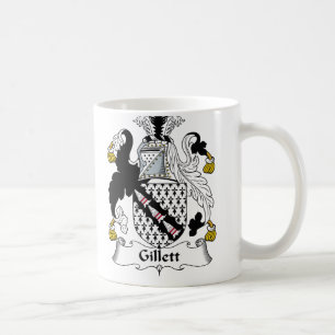 Gillett Familienwappen Kaffeetasse