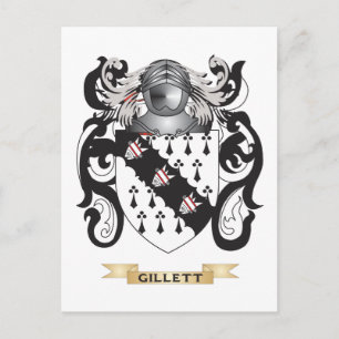 Gillett-Wappen Postkarte