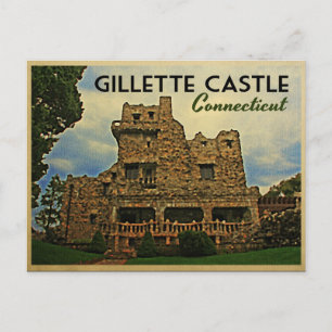 Gillette Castle Connecticut Postkarte