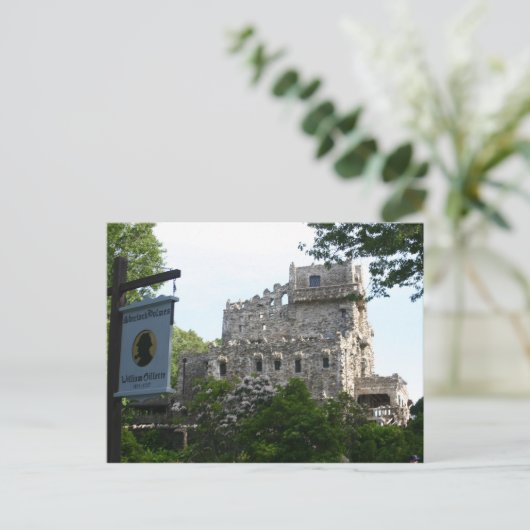 Gillette Castle Postkarte (Stehend Vorderseite)