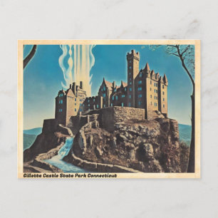 Gillette Castle State Park Connecticut Vintage Postkarte