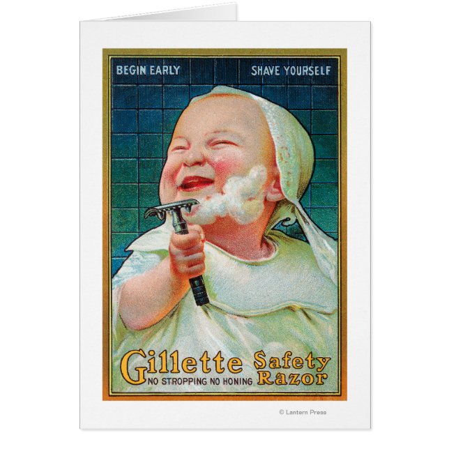 Gillette Safety Razor - Beginnen Sie frühzeitig (Vorne)