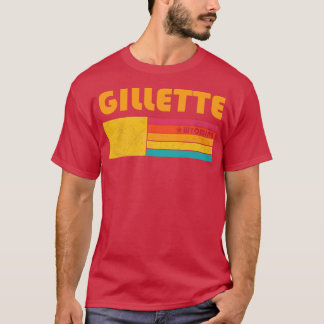 Gillette Wyoming Vintag Distressed Souvenir T-Shirt
