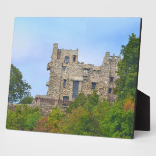 Gillettes Castle Plaque Fotoplatte