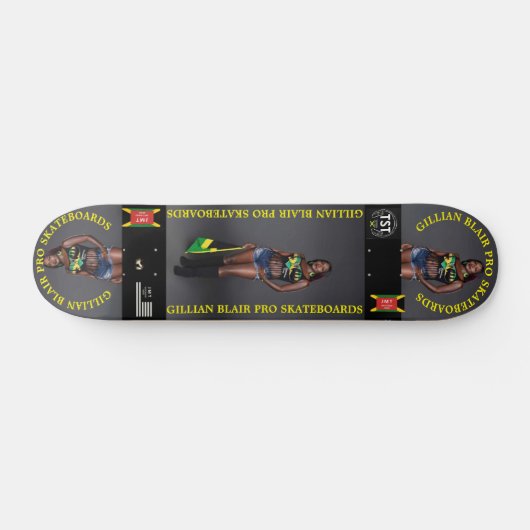 GILLIAN BLAIR JMT OFFIZIELL 7 3/4" Skateboard Deck (Horizontal)