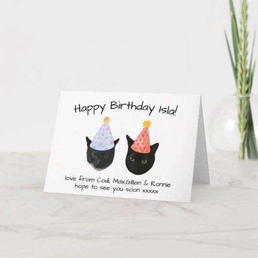 Gillian Card Isla Karte (Vorderseite)